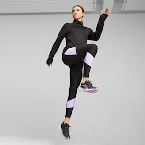 Zapatos para correr Deviate NITRO™ 2 para mujer, PUMA Black-Purple Pop-Yellow Burst, extralarge